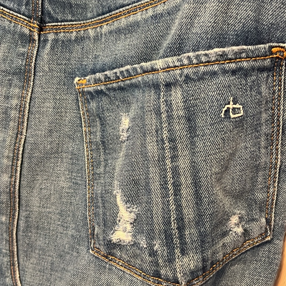 Rag&Bone jeans distressed mini skirt, new without tags - Picture 4 of 4